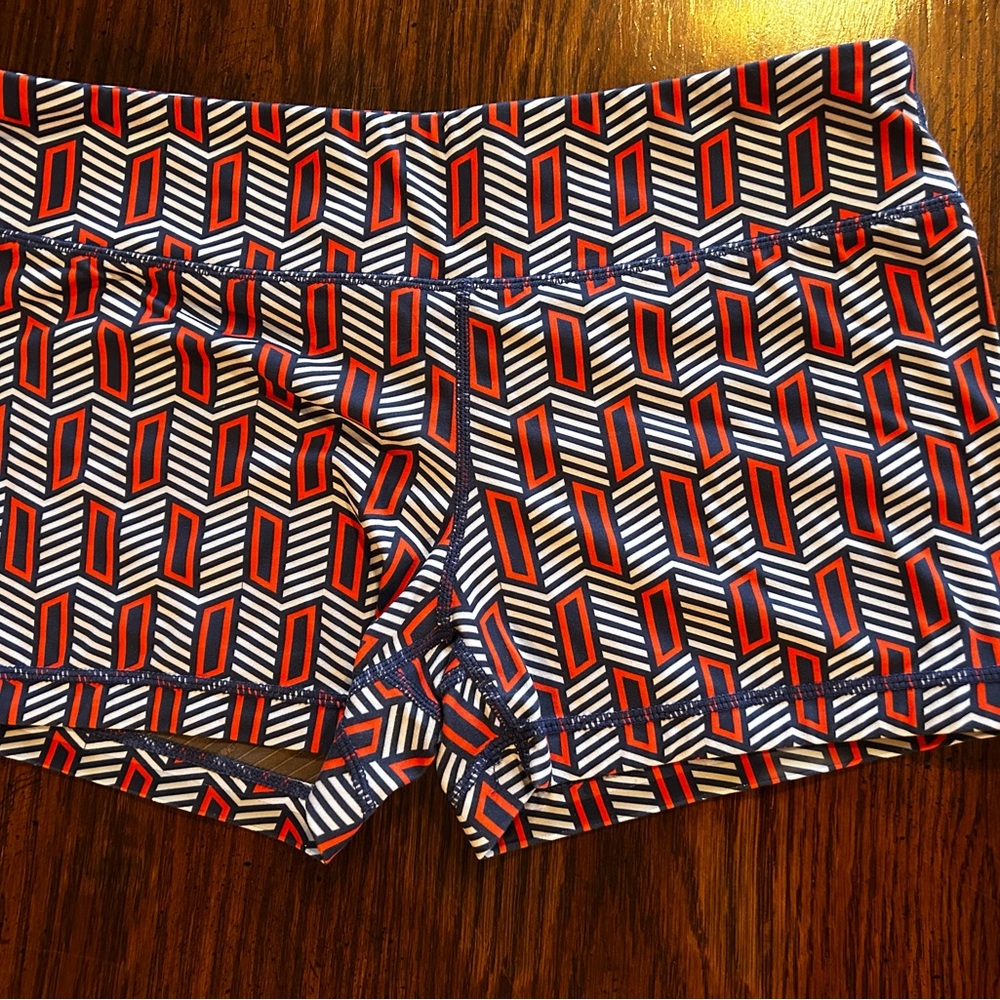 Dynamic Patterned Women's Athletic Shorts